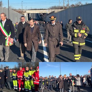 VIDEO E FOTO. «Sant'Anna, fine delle attese: ecco il tuo sottopasso. E ridurrà traffico e smog»