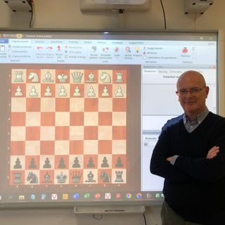 Fabio Bellini, professore e campione di scacchi