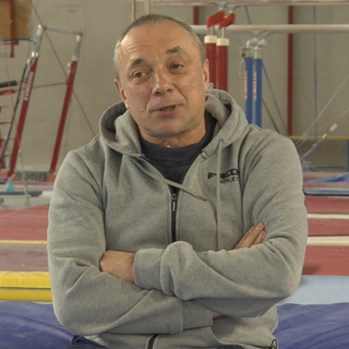 Serguei Oudalov (immagine dalla trasmissione Ginnaste-Vite Parallele)