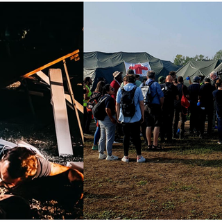 foto dalla pagina Facebook di European Master in Disaster Medicine