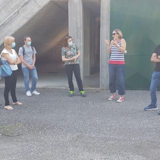 Il sopralluogo al depuratore di Olgiate Olona della scorsa settimana