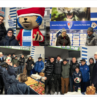 STADIO APERTO. Vargas: «Sapevo che poteva arrivare il nostro momento». E la magia del Natale in casa Pro Patria passa da un pallone a un abbraccio
