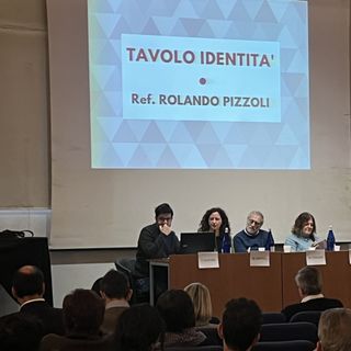 Un momento dei discorsi dei Tavoli tematici con la vicesindaco Manuela Maffioli. Sotto il presidente e il segretario della Camera di commercio Fabio Lunghi e Mauro Temperelli