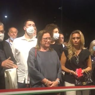 Alcune immagini dell'inaugurazione di piazza Giovanni XXIII