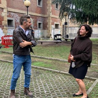 Manuela Maffioli con Daniele Bossari