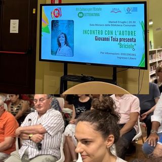 Le &quot;Briciole&quot; di Giovanni e Mariangela commuovono la biblioteca