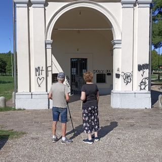 Il vandalismo ai danni della chiesa