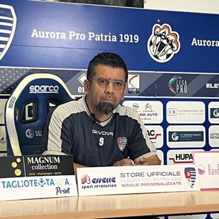 VIDEO. Pro Patria a Lecco, Vargas: «Sono fiducioso. Sì i ragazzi lo sanno, è come a scuola: i dieci valgono alla fine»