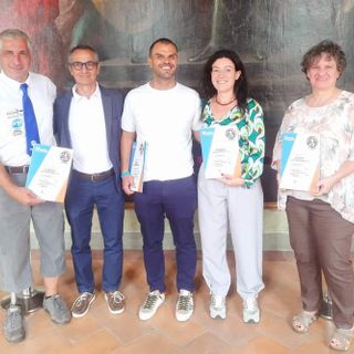 Da sinistra Cassioli, Buttà e Manfredi