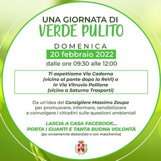 A Cassano Magnago “Una giornata al mese di Verde Pulito”