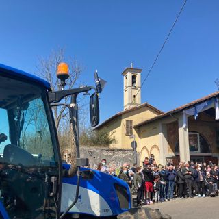 VIDEO E FOTO. Il suono delle campane e dei trattori sveglia Busto: tutti alla festa della Madonna in Veroncora