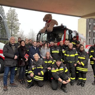 FOTO E VIDEO: «Grazie vigili del fuoco, grandi nell'emergenza e nella solidarietà»