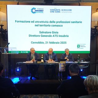 Anche ATS Insubria partecipa alla Cernobbio School 2025, la tre giorni organizzata da Motore Sanità per condividere le buone pratiche della “Comunità che cura”
