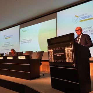 Il presidente Michele Frattini
