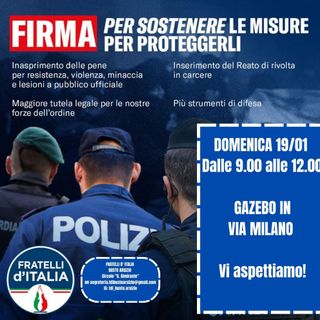Disordini a Busto, Fratelli d'Italia lancia una petizione