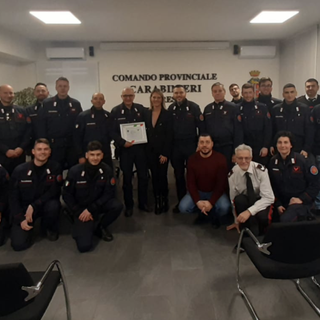 Il saluto dell'Arma dei carabinieri al brigadiere capo Salvatore Di Bella: una vita a difesa dell'ambiente