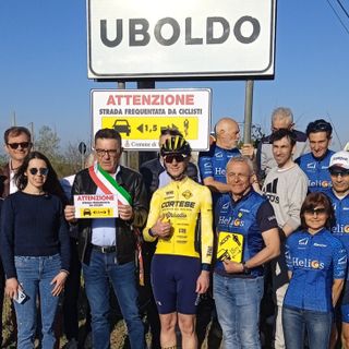 Sensibilizzazione e sicurezza: inaugurati a Uboldo i cartelli “Salva Ciclisti”