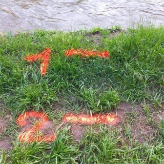 Una delle foto pubblicate dalla Protezione civile