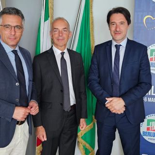 Da sinistra: Salini, Sambo e Licata