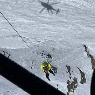 Immediati ma purtroppo inutili i soccorsi ieri tra la Capanna Margherita e Macugnaga