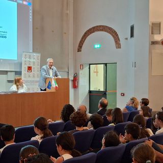 Il presidente Ianni al Museo del Tessile