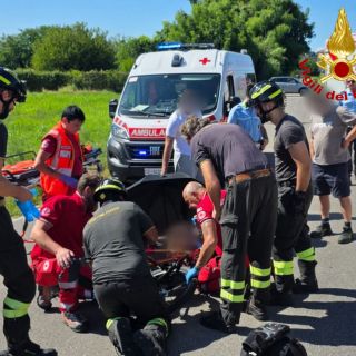 I soccorsi sul posto