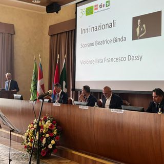 Assemblea di Regio Insubrica tenutasi stamattina presso le Ville Ponti