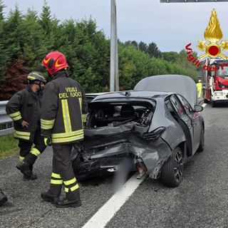 Le immagini dell'incidente di questa mattina a Fagnano Olona