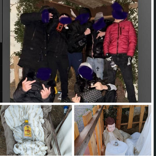 Foto tratte dalla pagina Facebook del gruppo di maggioranza consiliare Vivere Carnago e Rovate