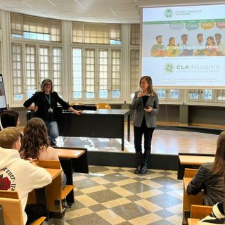 Da sinistra Anna Brusa e Alessandra Vicentini