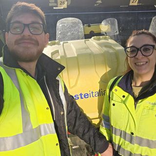 Stefano e Lucia pronti a partire