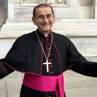 L'arcivescovo di Milano monsignor Mario Delpini