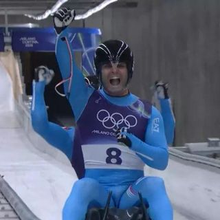 Emanuel Rieder e Simon Kainzwaldner (foto adnkronos)