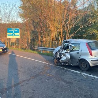 La foto dell'incidente mortale di Brenta in una foto tratta da Luinonotizie.it