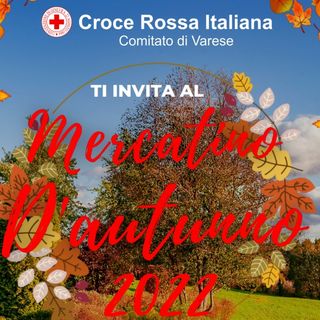 Torna il mercatino d’autunno della Cri