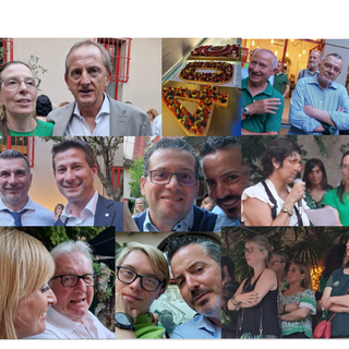 Alcuni momenti e volti alla festa dei 40 anni del Comitato - foto per cortesia del Cccc