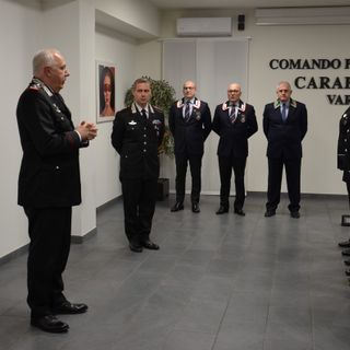 Il comandante generale dei carabinieri in visita al Comando Provinciale di via Saffi