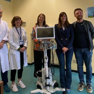 Da sinistra: Massimo Agosti, Annalisa Li Bassi, Ilia Bresesti, Isabella Tovaglieri e Marco Cirigliano