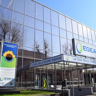 Il quartiere generale di Egea, in corso Coppino ad Alba