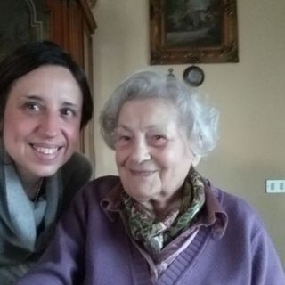 Elena Cartotto con Olga Fiorini