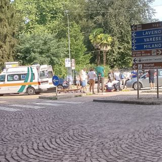 Anziana investita in piazza Risorgimento: paura a Luino