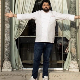 Chef Antonino Cannavacciuolo (foto dalla pagina Facebook di Villa Crespi)