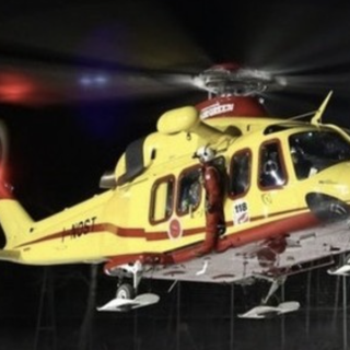 I soccorritori impegnati la scorsa notte a Cittiglio