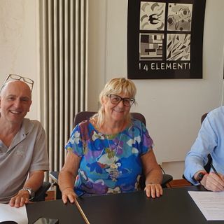 Paolo Introini, Farmacia Introini srl, Daniela Foglia, presidente Cooperativa Il Melo e Mario Montonati, “Giovanni Clerici &amp; Figli spa”