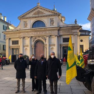 I trattori nel cuore di Varese per la Giornata del Ringraziamento