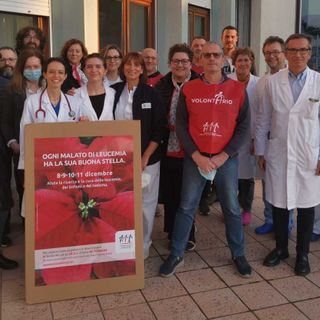 Una postazione di Ail Varese accoglie i pazienti del Day Hospital e degli ambulatori dell'Ematologia