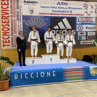 Stella Imparato sul secondo gradino del podio