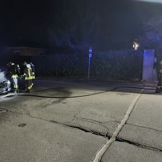 Le immagini dell'intervento dei vigili del fuoco
