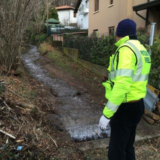 Foto tratta dalla pagina Facebook della Protezione Civile di Induno Olona