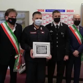 Foto tratta dalla pagina Facebook del sindaco di Jerago Emilio Aliverti